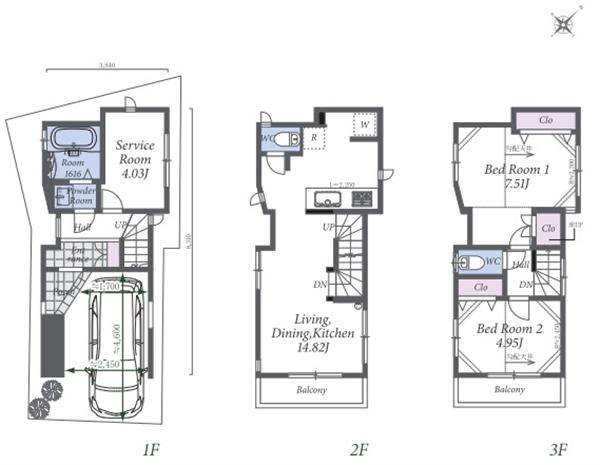 Floor plan. Floor plan B Building