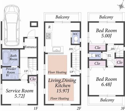 Floor plan. Floor plan B Building