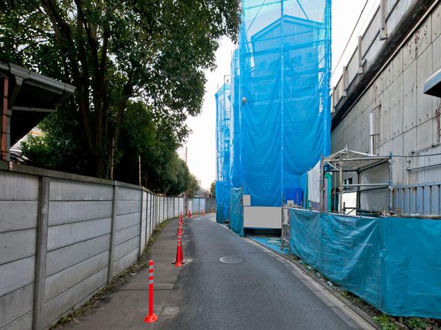 Local photos, including front road. Panoramic view Local (November 21, 2013) Shooting