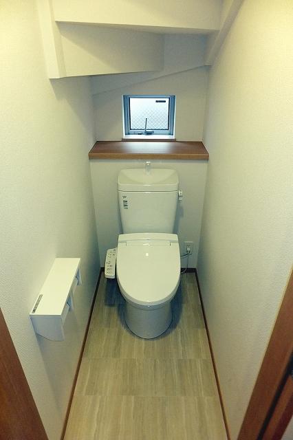 Toilet. Toilet with shower (24 December 2013) Shooting