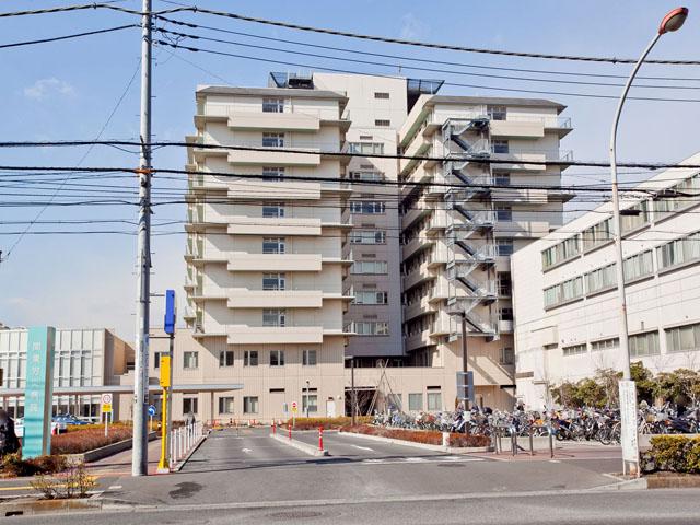 Hospital. It is a photograph of 2330m Kanto workers' disease to Kanto Rosai Hospital.