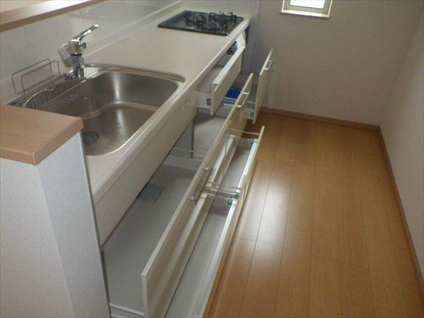 Receipt. Kitchen storage