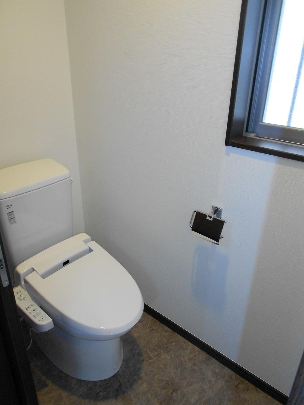 Toilet. Hot water cleaning function toilet