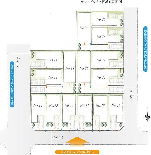 The entire compartment Figure. Musashi-Shinjo is organized subdivision attractive location while compartment convenience of a 7-minute walk is better than Station.