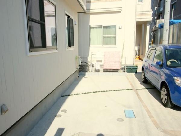 Parking lot. Parking space