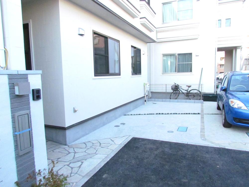 Local photos, including front road. Parking spaces also have been relaxed