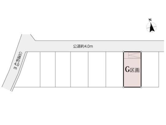 Compartment figure. Land price 37,120,000 yen, Land area 88.62 sq m compartment view