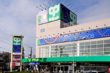 Supermarket. 411m until the Summit store Minamikase shop