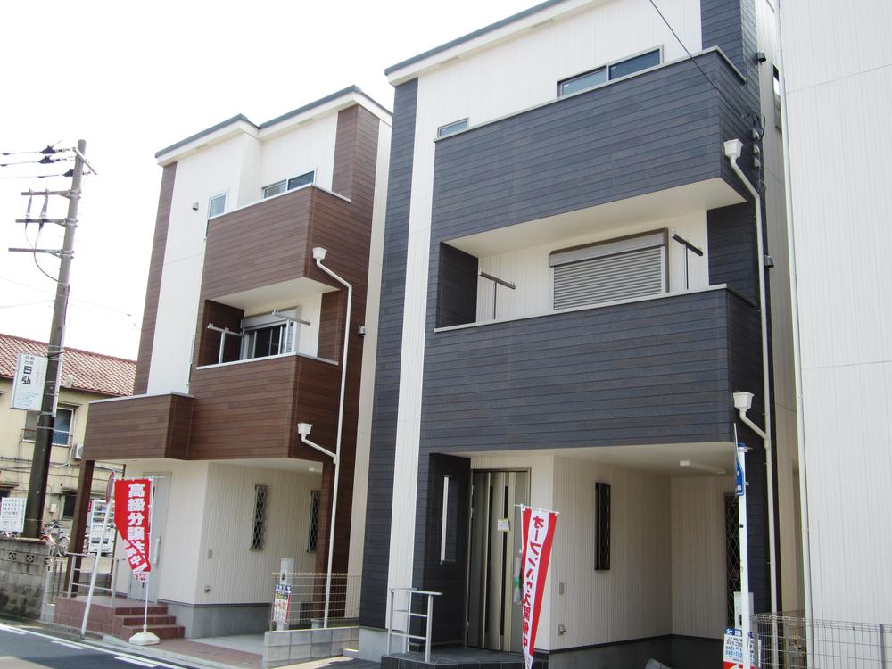 Local appearance photo. E ・ F Building site (August 2013) Shooting