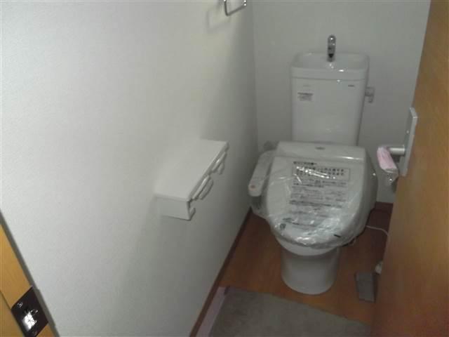 Toilet. First floor toilet
