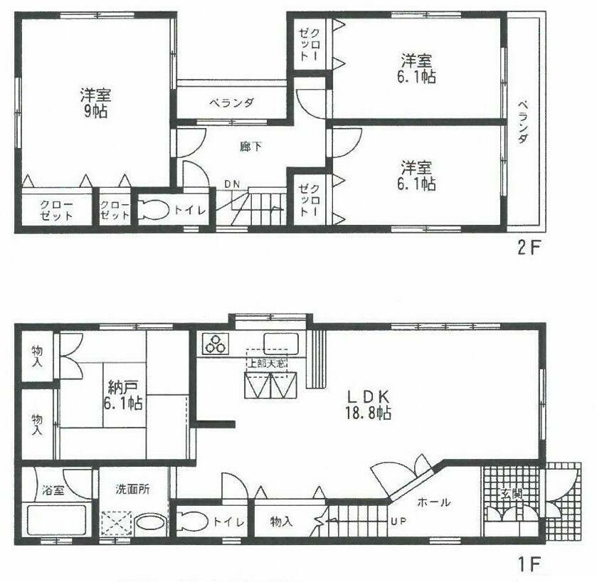 Floor plan. (A Building), Price 57 million yen, 3LDK+S, Land area 115.92 sq m , Building area 111.59 sq m