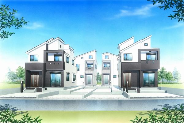 Rendering (appearance). Complete image Perth