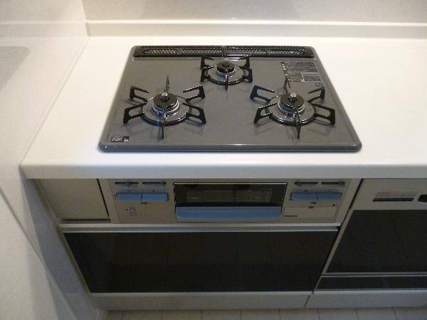 Kitchen. Built-in stove