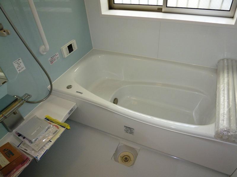 Bathroom. Example of construction