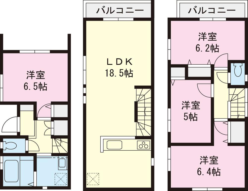 Floor plan. 1 minute walk Yokohama Nishiguchi! House looking for Please leave familiar Yamato Ju販 even CM of FM Yokohama. The real estate exhibition Plaza, Also on display information that can not be advertising. I'd love to, Please visit.