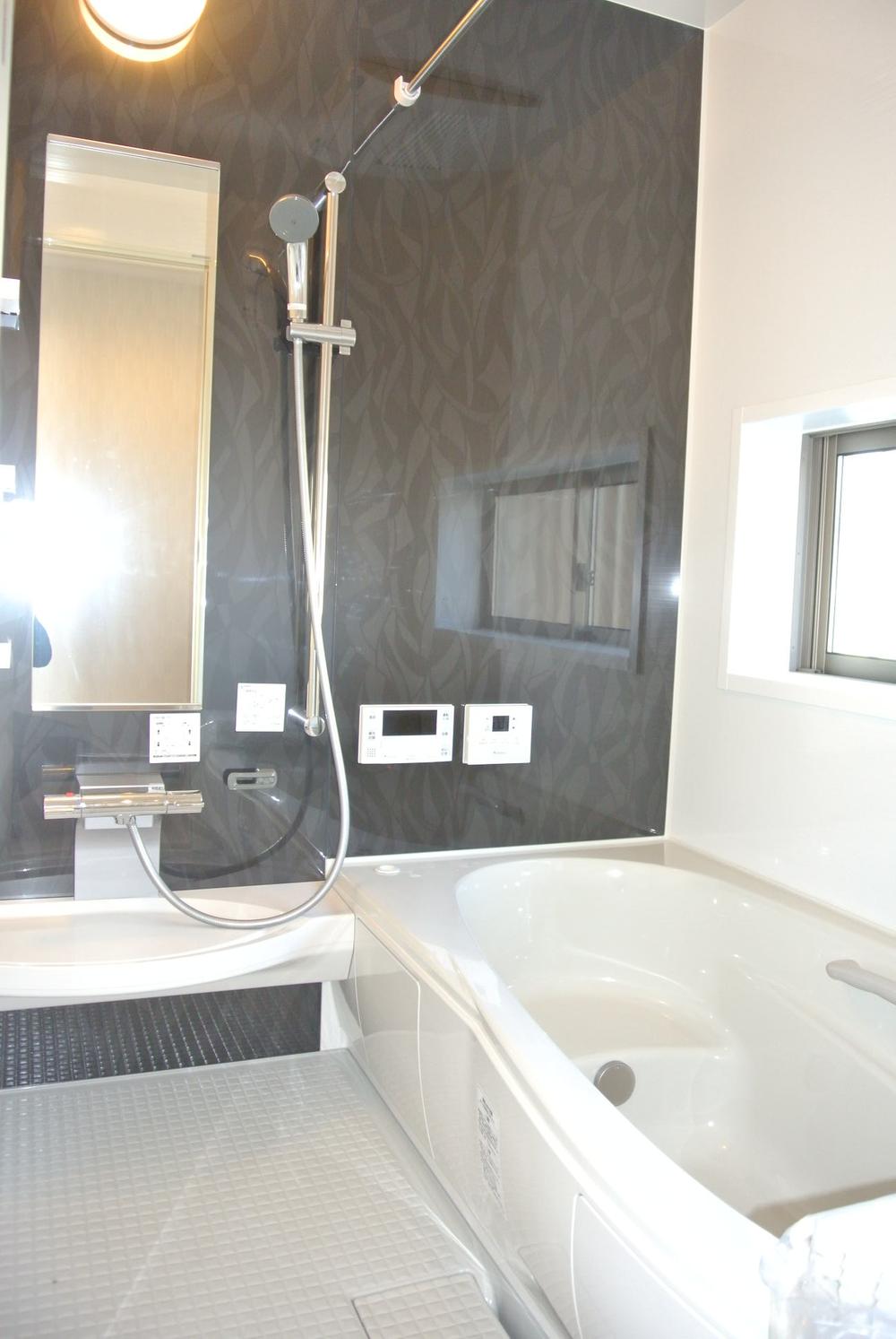 Bathroom. With bathroom dryer