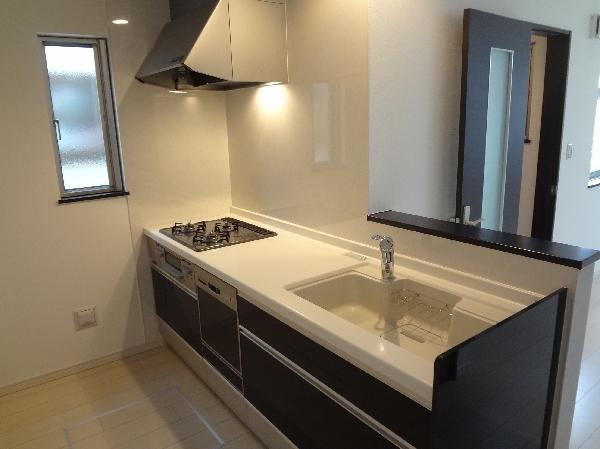 Kitchen. The kitchen is the counter type