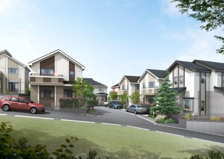 Rendering (appearance). Same construction company construction cases