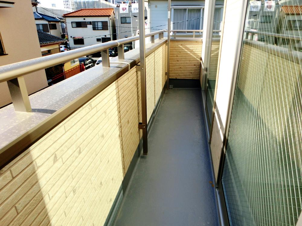 Balcony. Second floor of the wide balcony