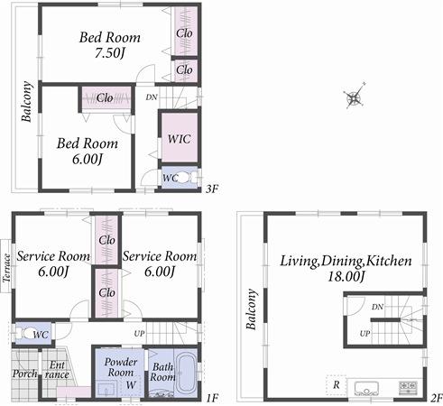 Floor plan. Floor plan Building 2