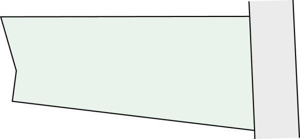 Compartment figure. Land price 18.5 million yen, Land area 111.65 sq m
