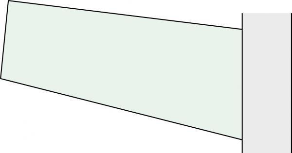 Compartment figure. Land price 18.5 million yen, Land area 111.34 sq m