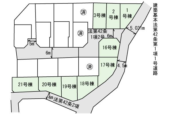 The entire compartment Figure. All 21 buildings large field of!