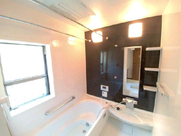 Bathroom. 1 tsubo size bus with a bathroom dryer