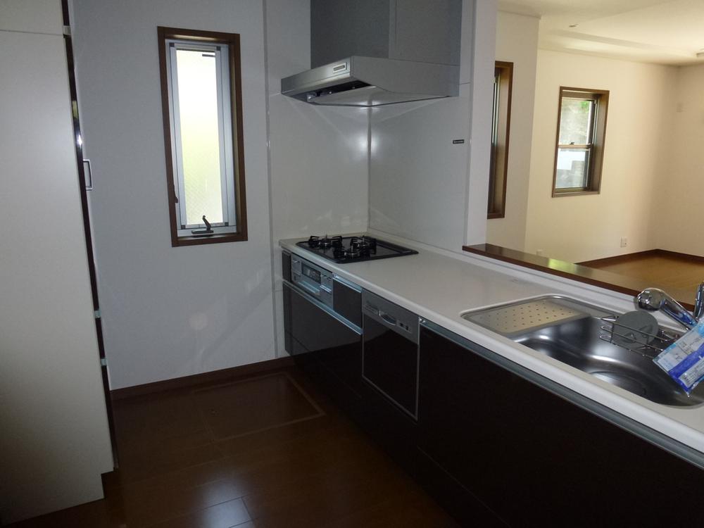 Kitchen. Counter kitchen room conversation of family increases (June 2013) Shooting