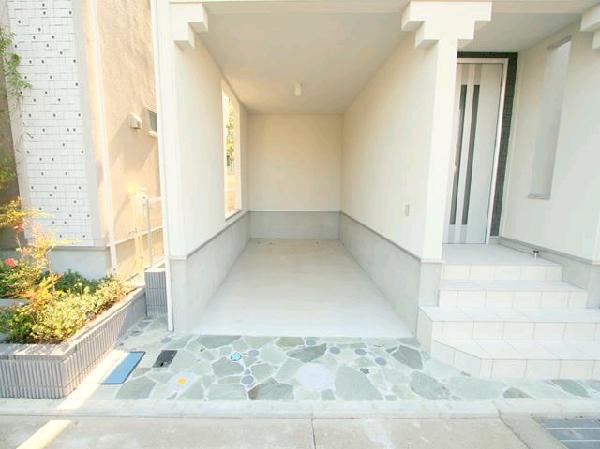 Parking lot. Car space