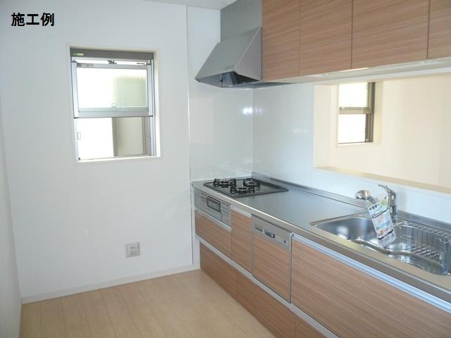 Same specifications photo (kitchen). Example of construction. Hanging cupboard ・ Dishwasher ・ Easy-to-use kitchen with integrated water purifier!