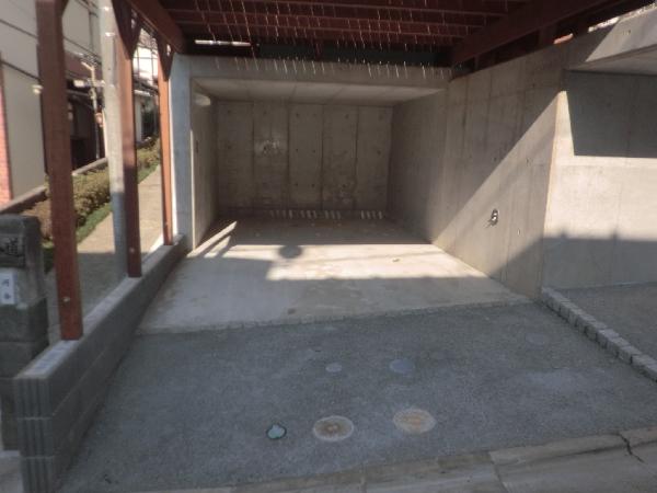 Parking lot. Car space