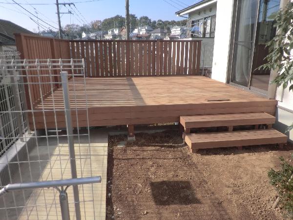 Local appearance photo. Wood deck and vestibule