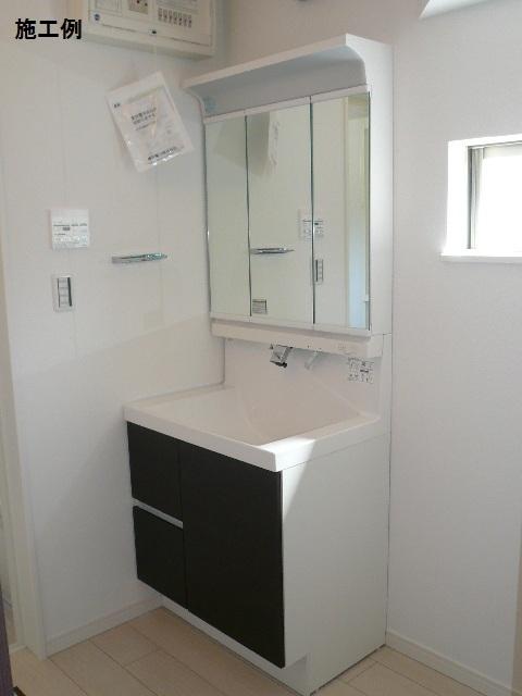 Building plan example (introspection photo). Vanity shampoo dresser type!