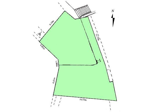 Compartment figure. Land price 27 million yen, Land area 215.01 sq m