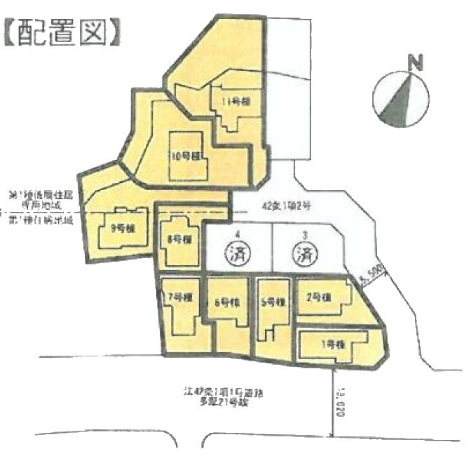 The entire compartment Figure. layout drawing