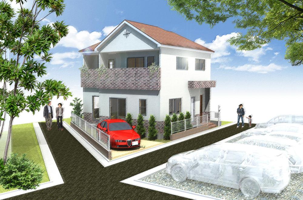 Building plan example (Perth ・ appearance). Building plan example