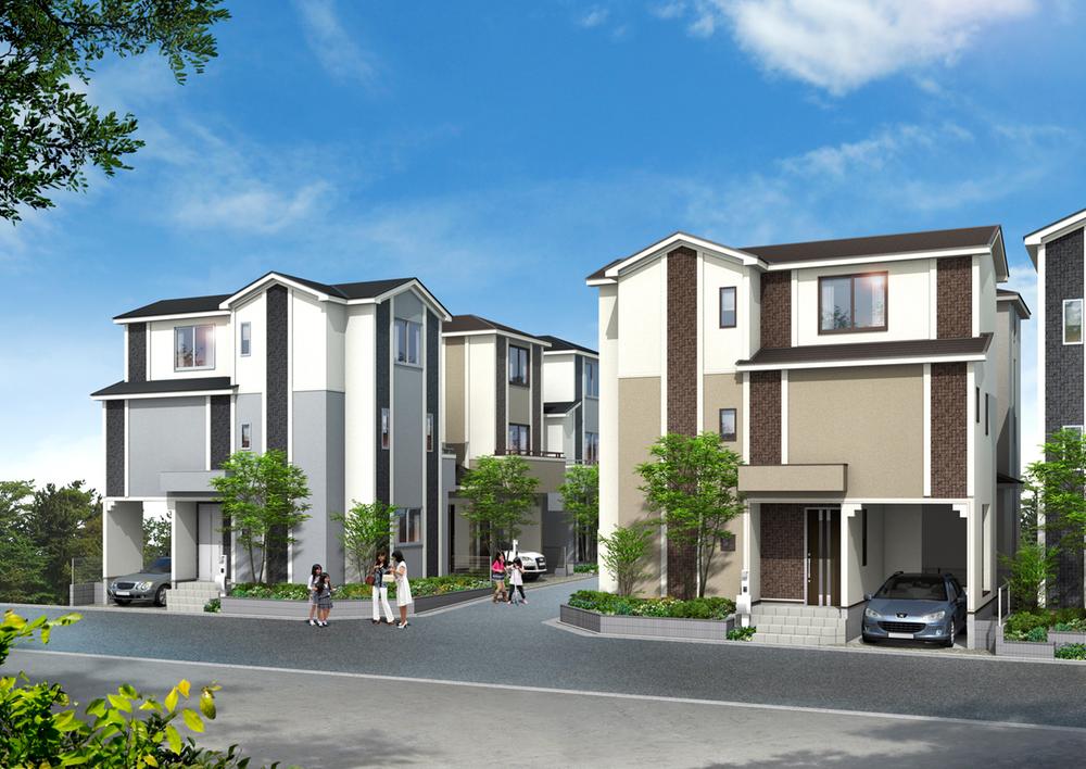 Rendering (appearance). Perth from 6 Building 10 Building