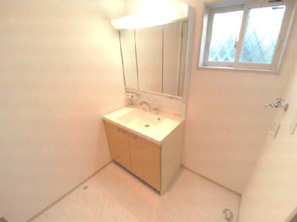 Wash basin, toilet. Shampoo dresser