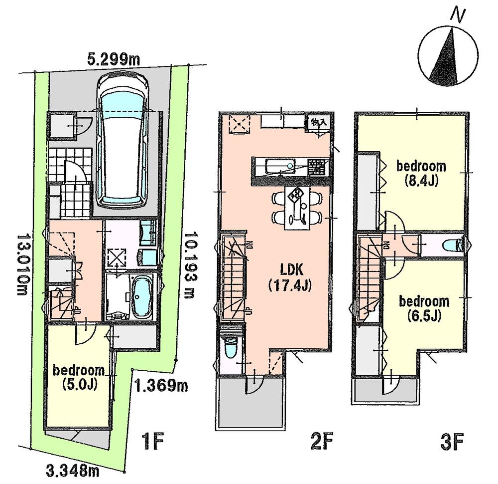 Other building plan example. Building plan example (B No. land)