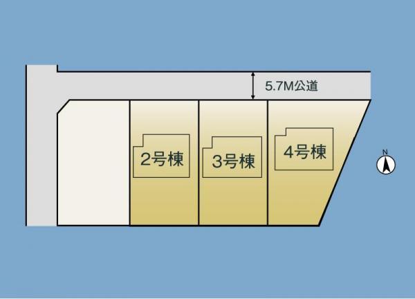 Compartment figure. 33,900,000 yen, 4LDK, Land area 214.19 sq m , Building area 101.85 sq m