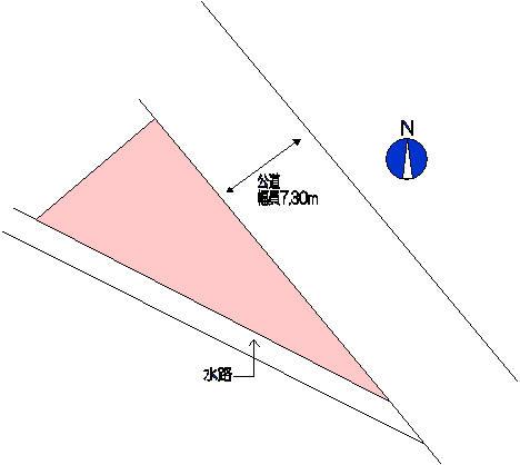 Compartment figure. Land price 16,900,000 yen, Land area 127.98 sq m