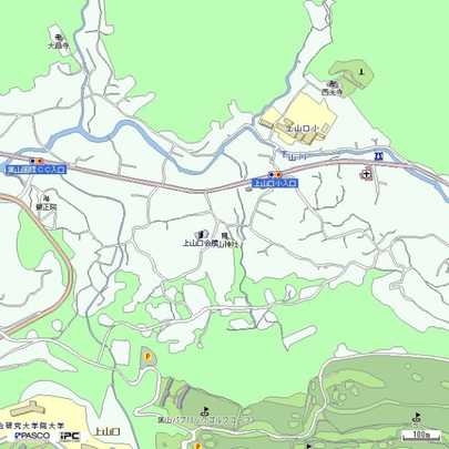 Local land photo. Surroundings map