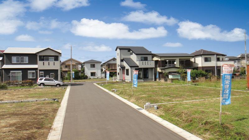 Local land photo. Development has been developed road