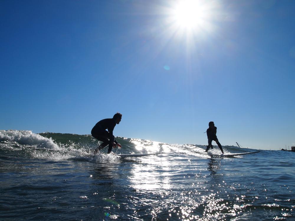 Other Environmental Photo. The first of the beaches in Japan. Enhancement also surf point