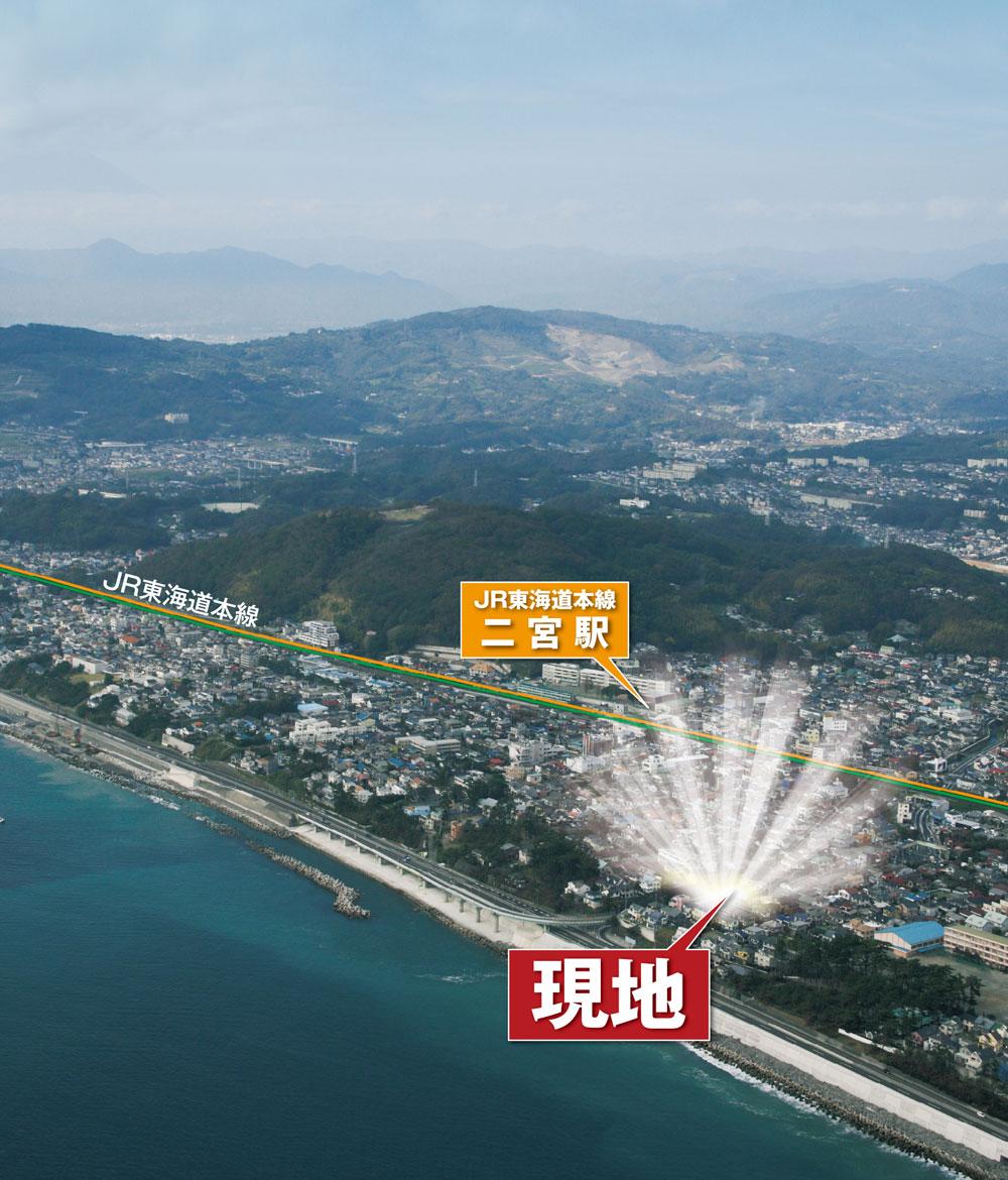 aerial photograph. Local is above sea level about 23m