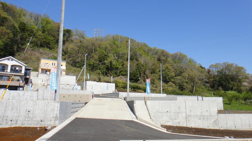 Local photos, including front road. Development subdivision is followed by maintenance road