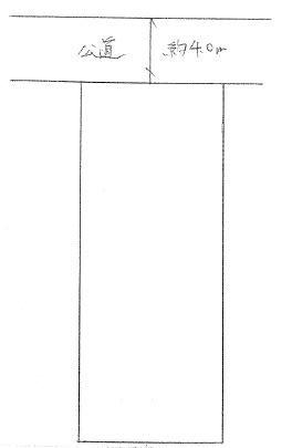 Compartment figure. Land price 13.2 million yen, Land area 126.72 sq m