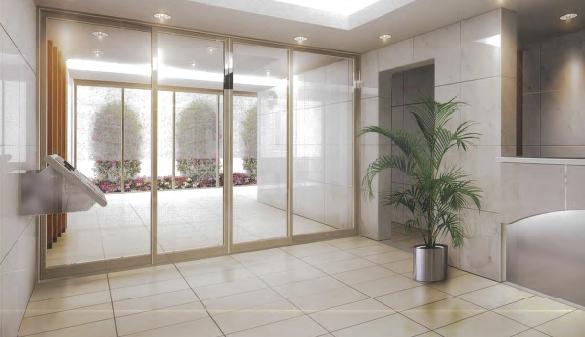 Entrance. Common areas