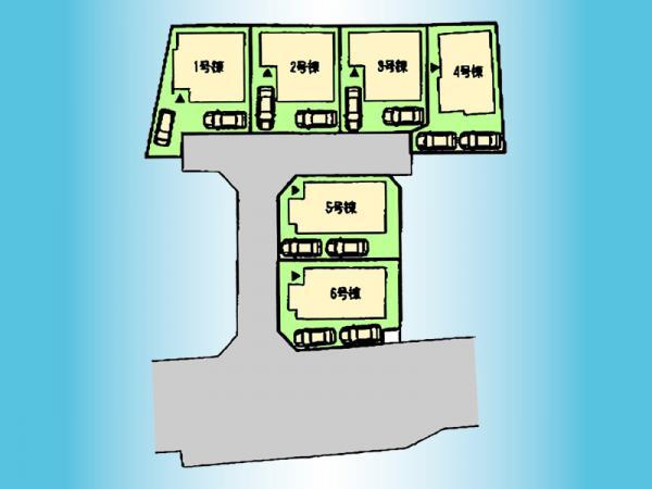 Compartment figure. 25,300,000 yen, 4LDK, Land area 117.14 sq m , Building area 98.95 sq m